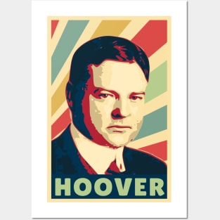 Herbert Hoover Vintage Colors Posters and Art